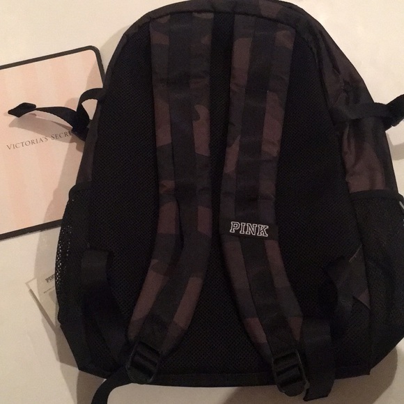 VS Pink green Camo backpack main image 2